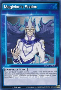 Magician's Scales (Skill Card)