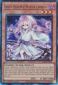 Ghost Reaper & Winter Cherries (Alternate Art) (PUR)